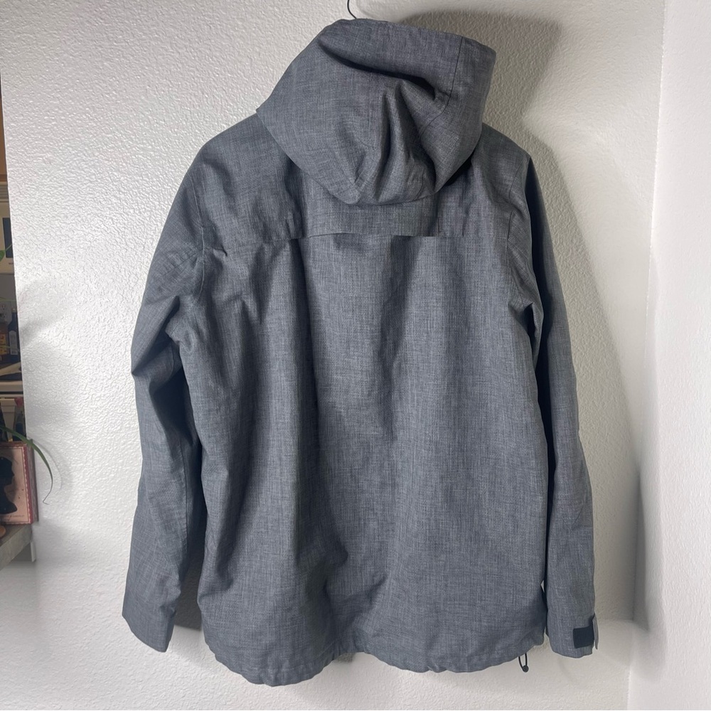 Dickies Men's Size Large Mid Weight Charcoal Windbreaker Jacket - Picture 12 of 14